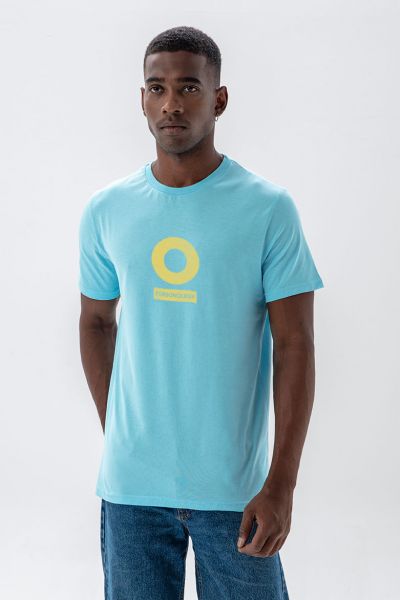 Blue Soft Fabric Personology Design Short Sleeve Tee