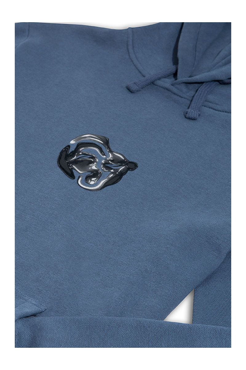 Navy Premium Cotton Balloon Design Pullover Hoodie