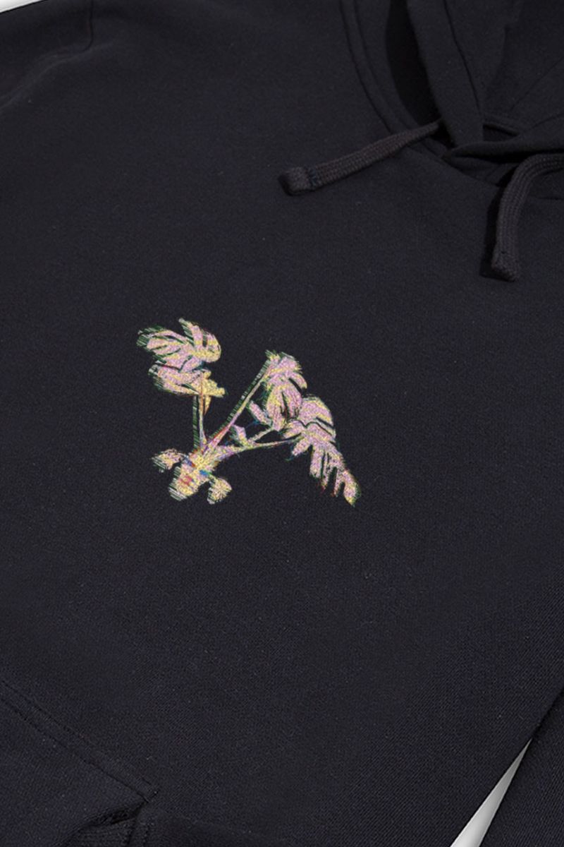 Black Premium Cotton Human Seed Design Pullover Hoodie