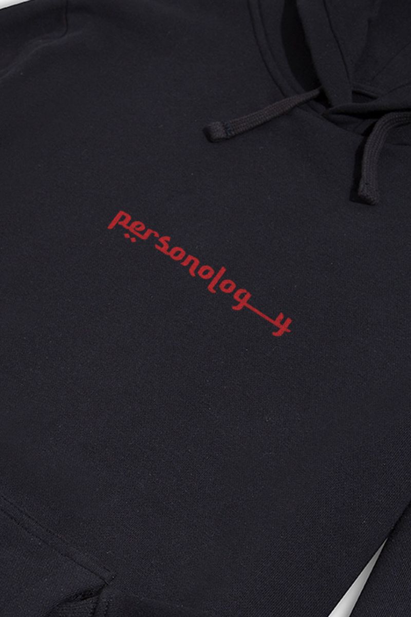 Black Premium Cotton Camel Design Pullover Hoodie