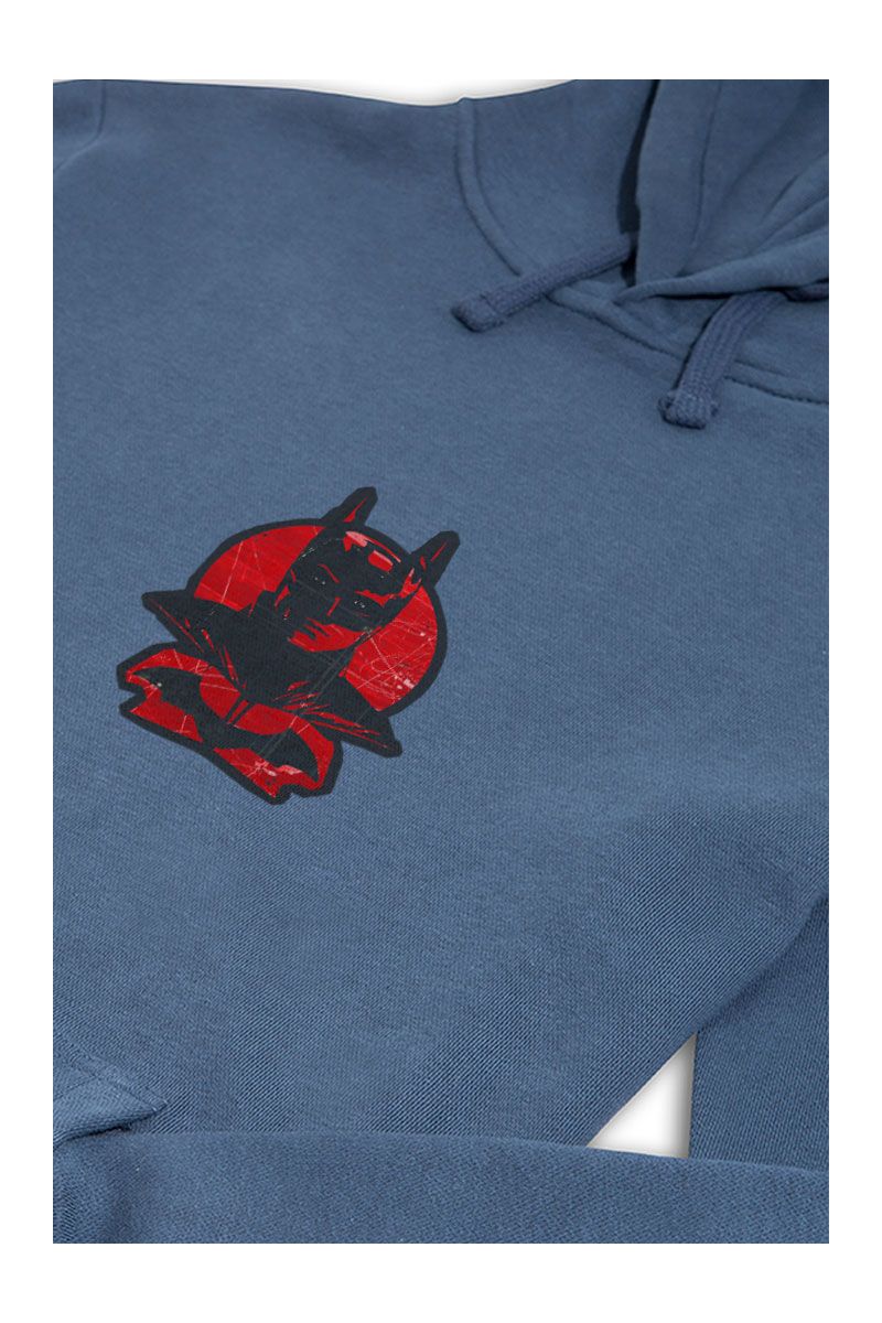 Navy Premium Cotton Batman Design Pullover Hoodie
