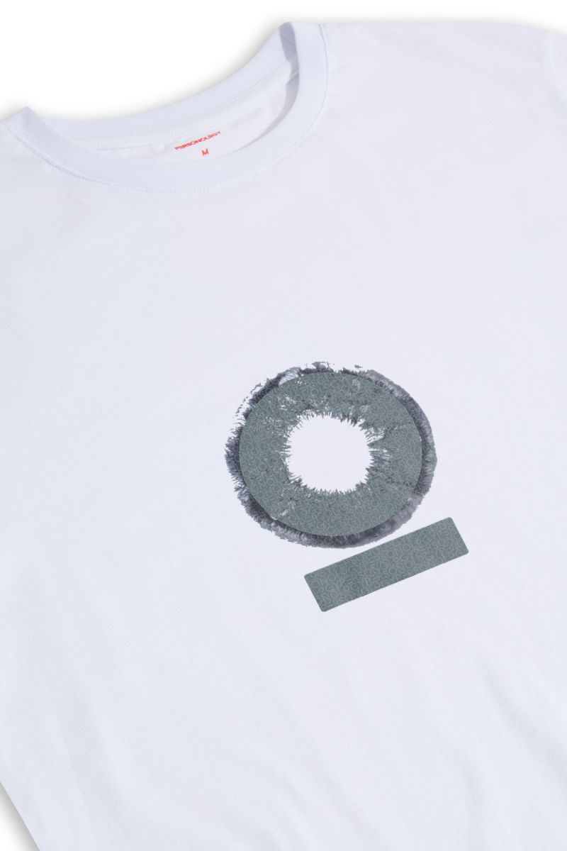 White Soft Fabric Personology Design Short Sleeve Tee