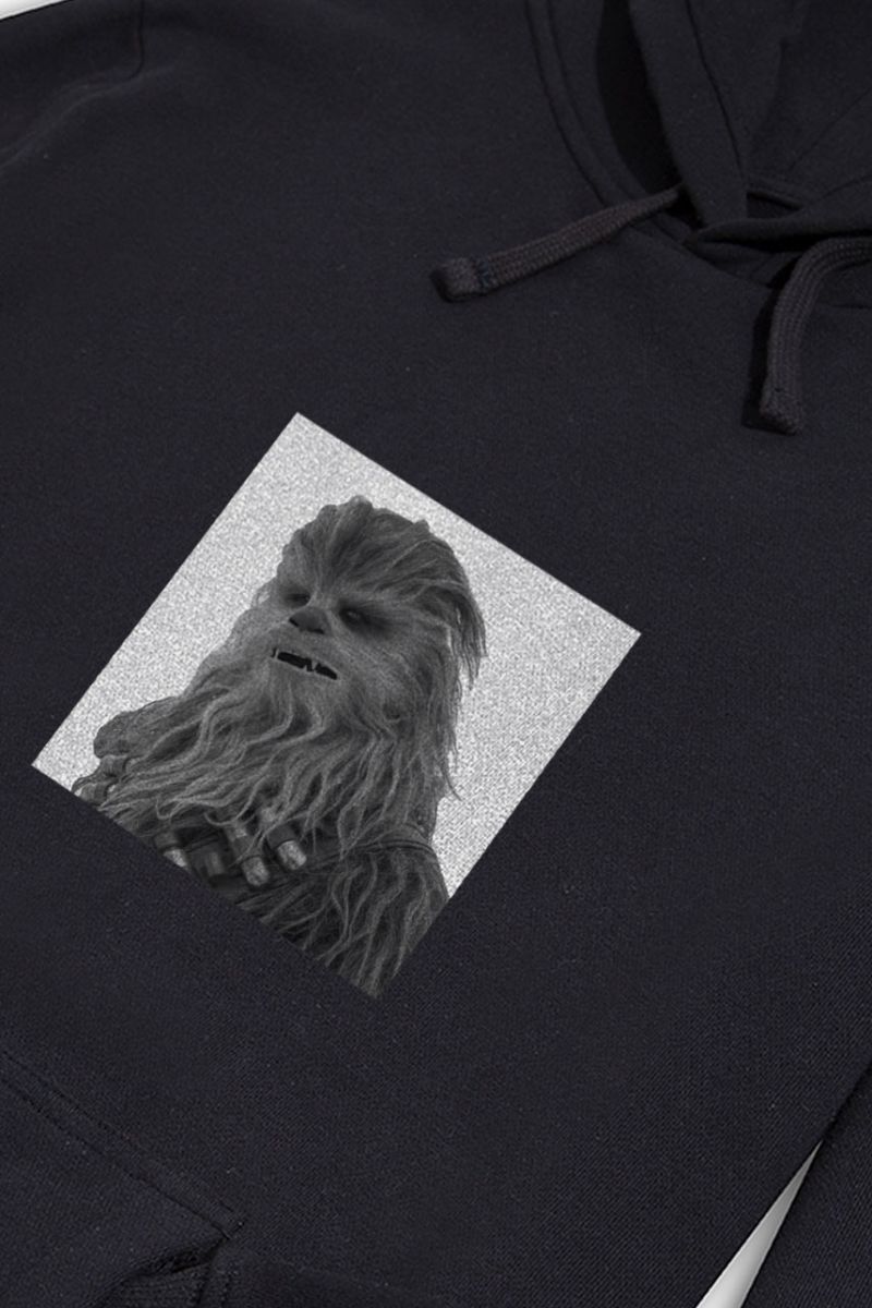 Black Premium Cotton Godzilla Design Pullover Hoodie