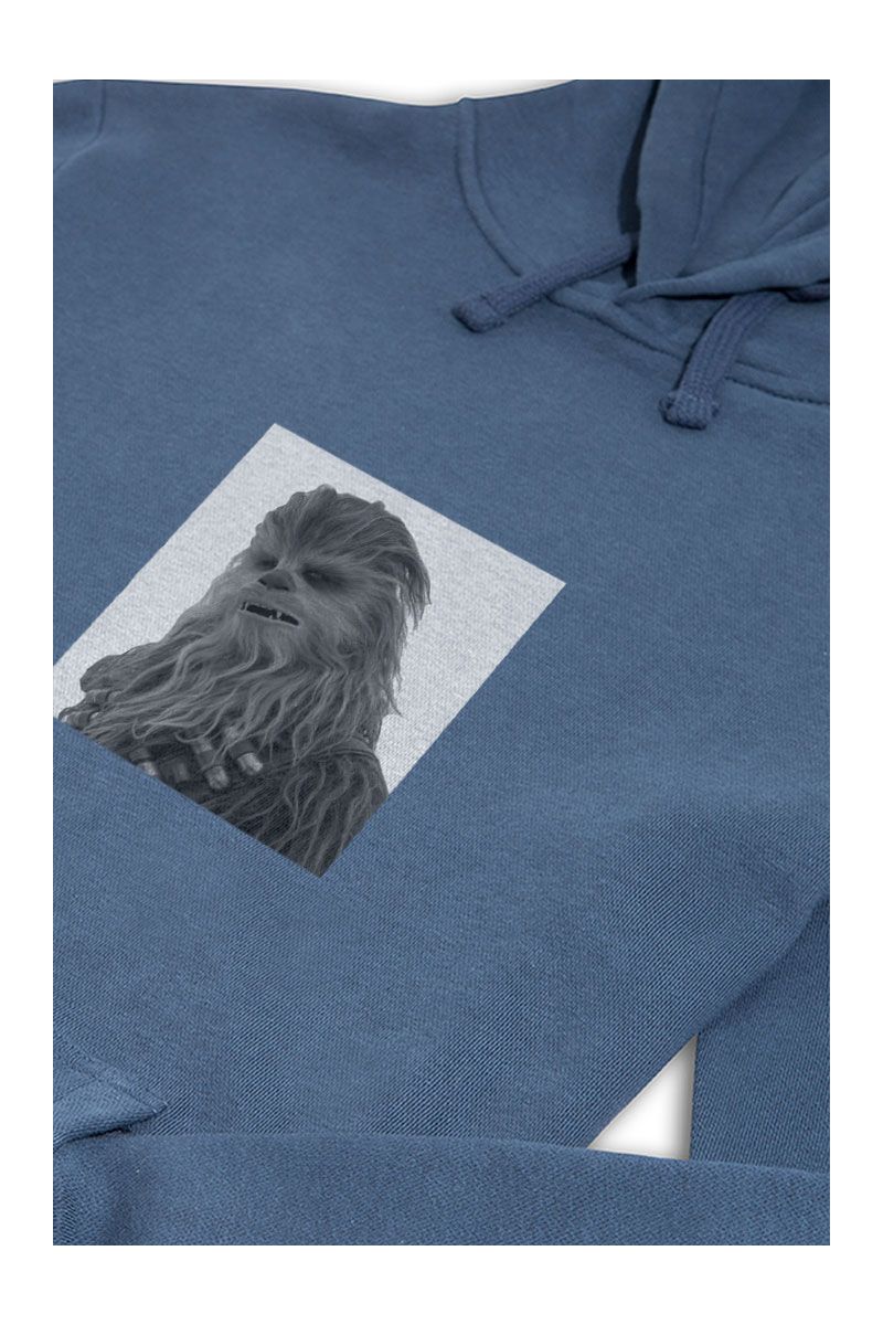 Navy Premium Cotton Godzilla Design Pullover Hoodie