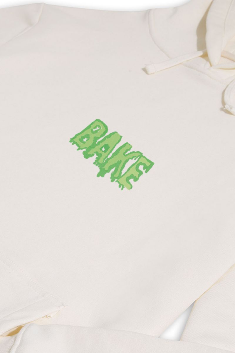 Ecru Premium Cotton Bake Design Pullover Hoodie
