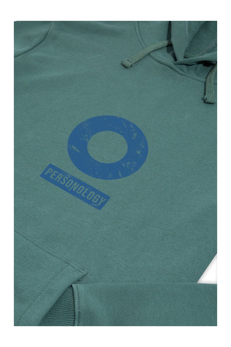 Green Premium Cotton Basic Design Pullover Hoodie