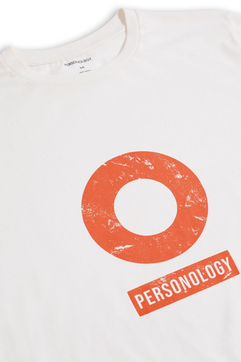 Off White Soft Fabric Basic Design Short Sleeve Tee