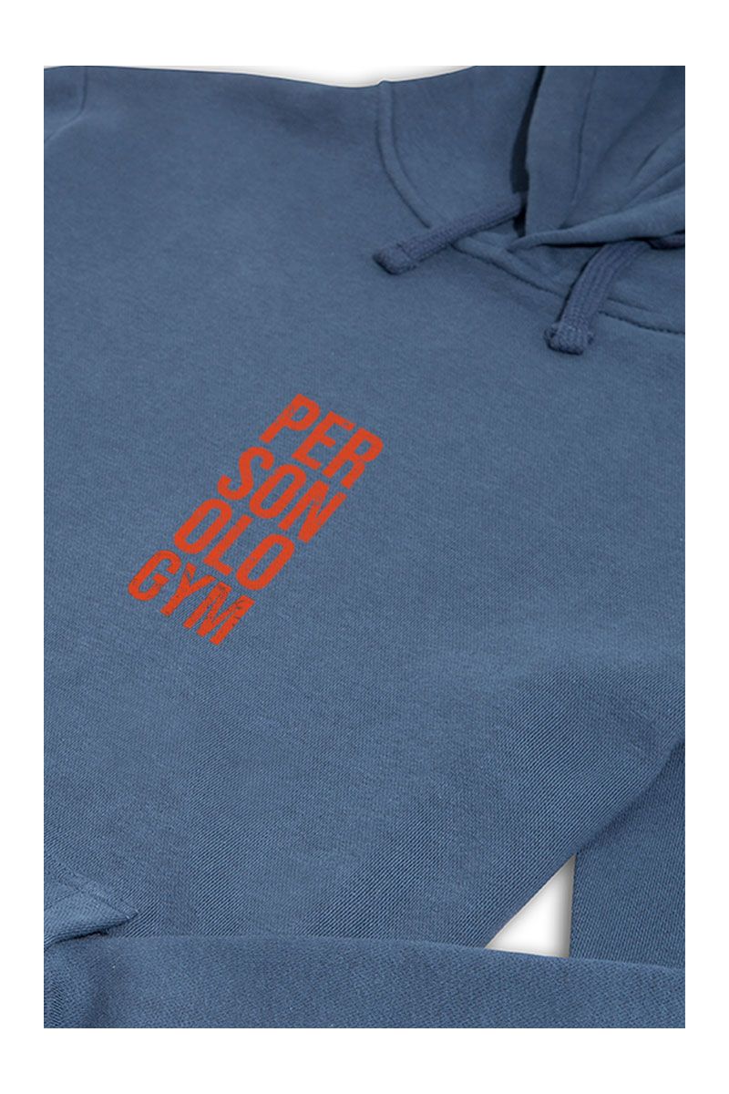 Navy Premium Cotton Personologym Design Pullover Hoodie