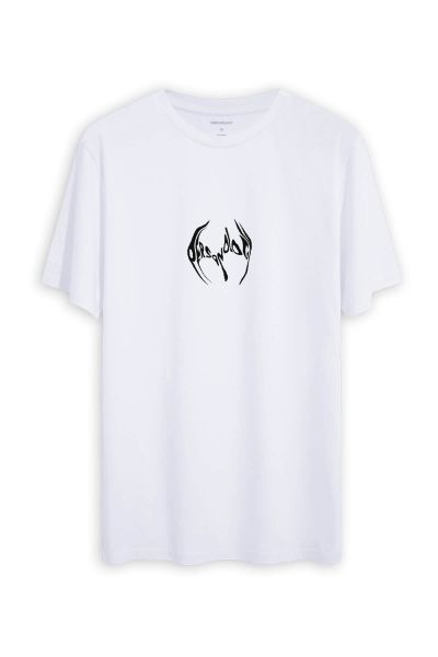 White Soft Fabric personology Design Short Sleeve Tee