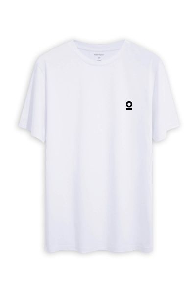 White Soft Fabric Personology Design Short Sleeve Tee