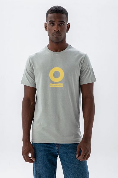 Grey Soft Fabric Personology Design Short Sleeve Tee