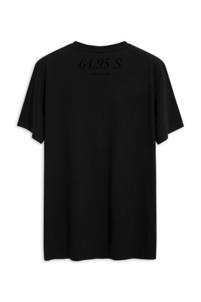 Black Soft Fabric 64.95 Design Short Sleeve Tee