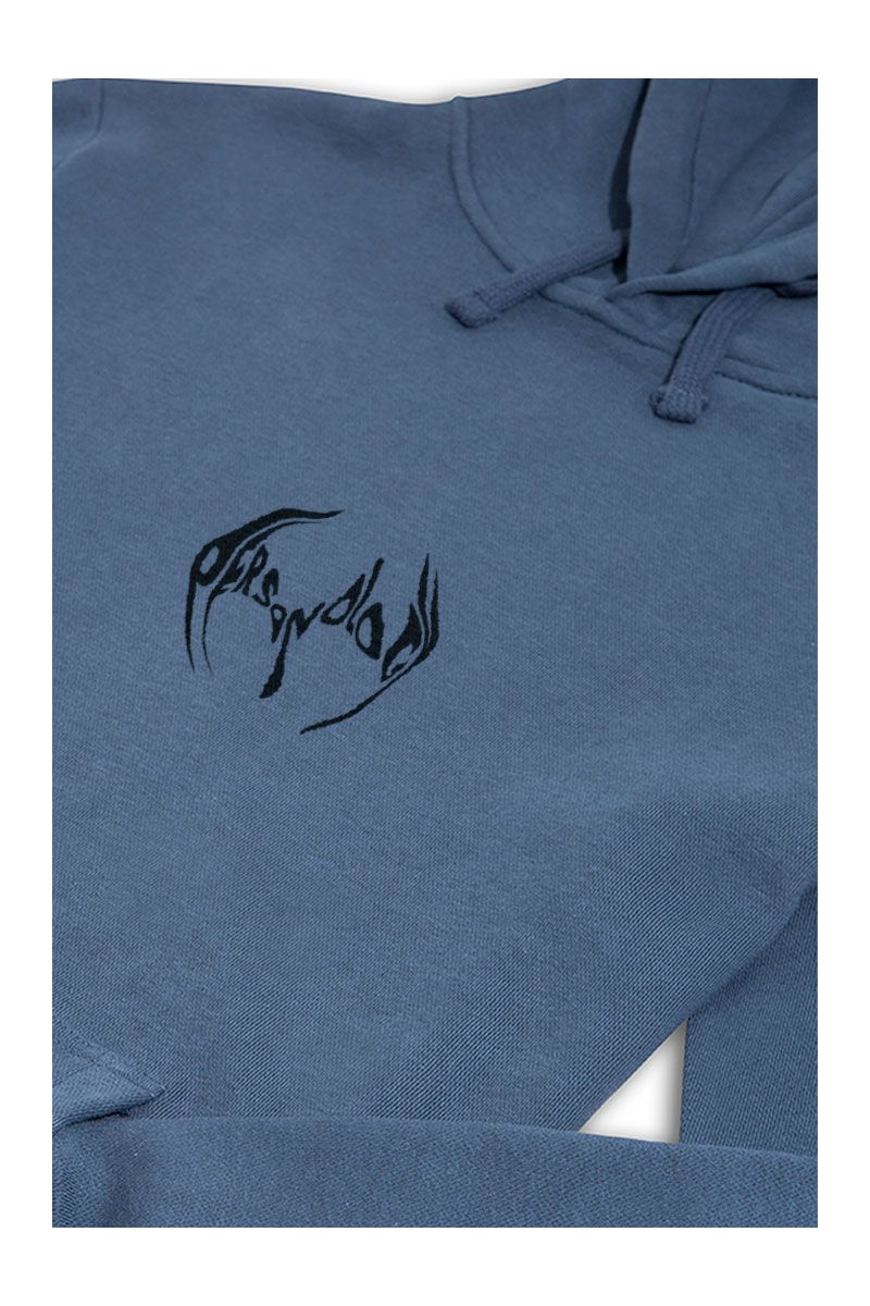 Navy Premium Cotton personology Design Pullover Hoodie