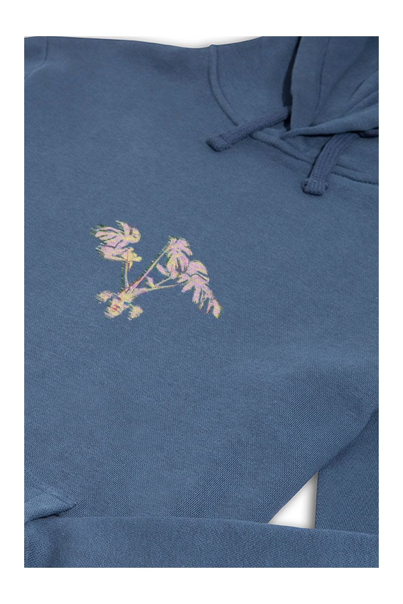 Navy Premium Cotton Human Seed Design Pullover Hoodie