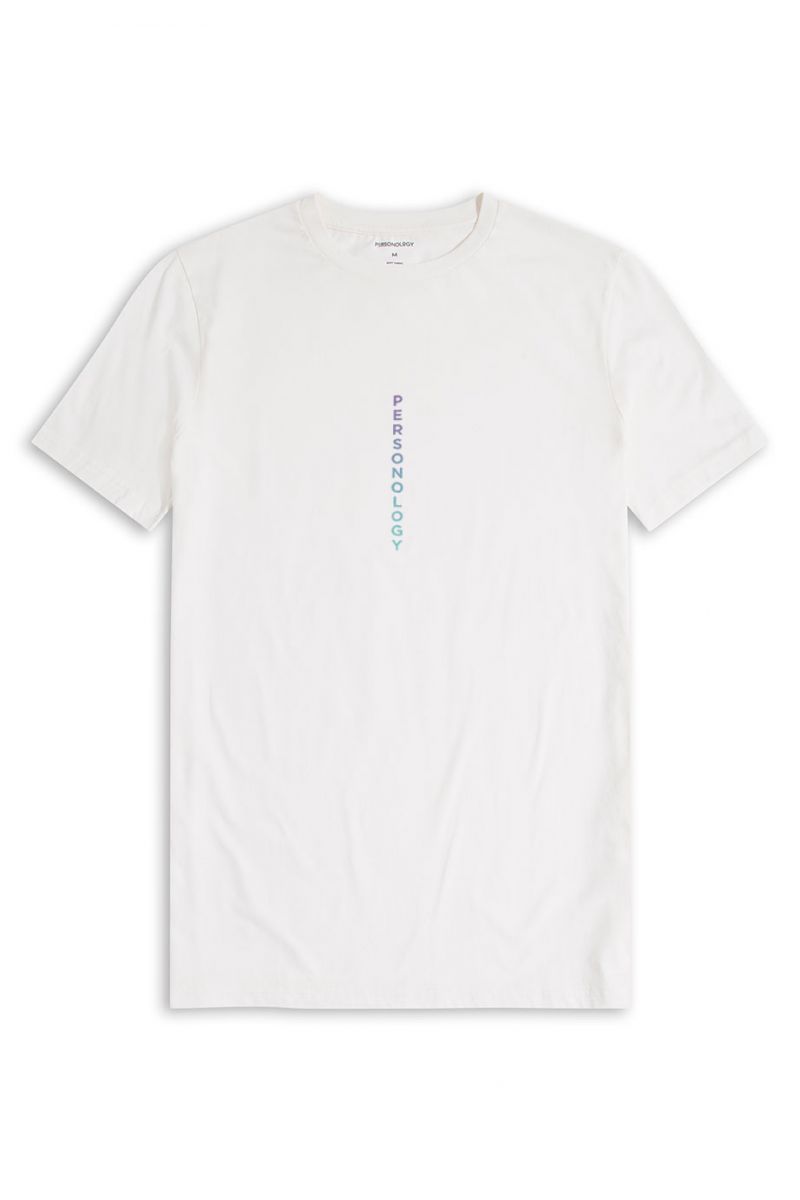Off White Soft Fabric Seastar Design Short Sleeve Tee