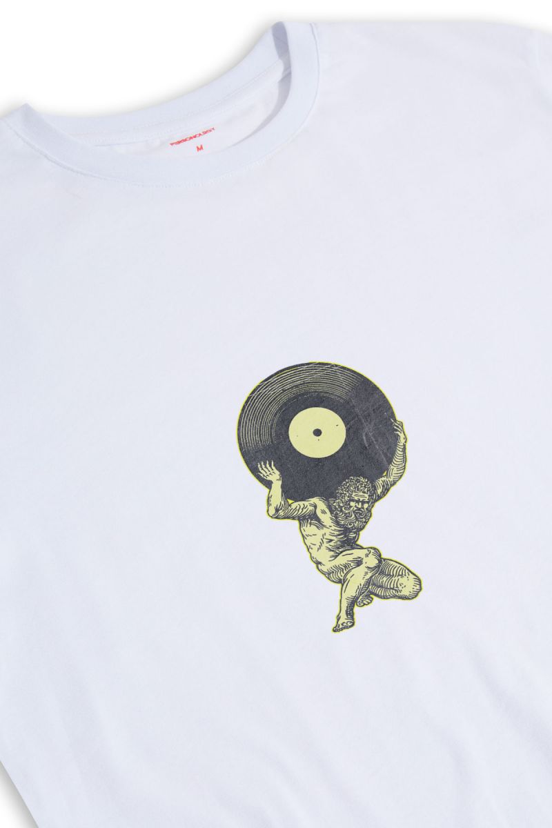 White Soft Fabric Theology Design Short Sleeve Tee
