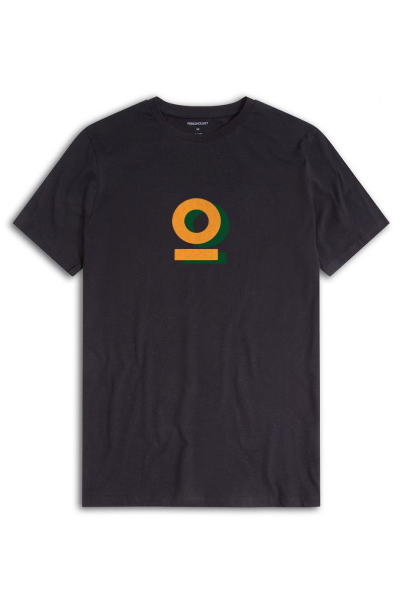 Black Soft Fabric Ethiopian Beauty Design Short Sleeve Tee
