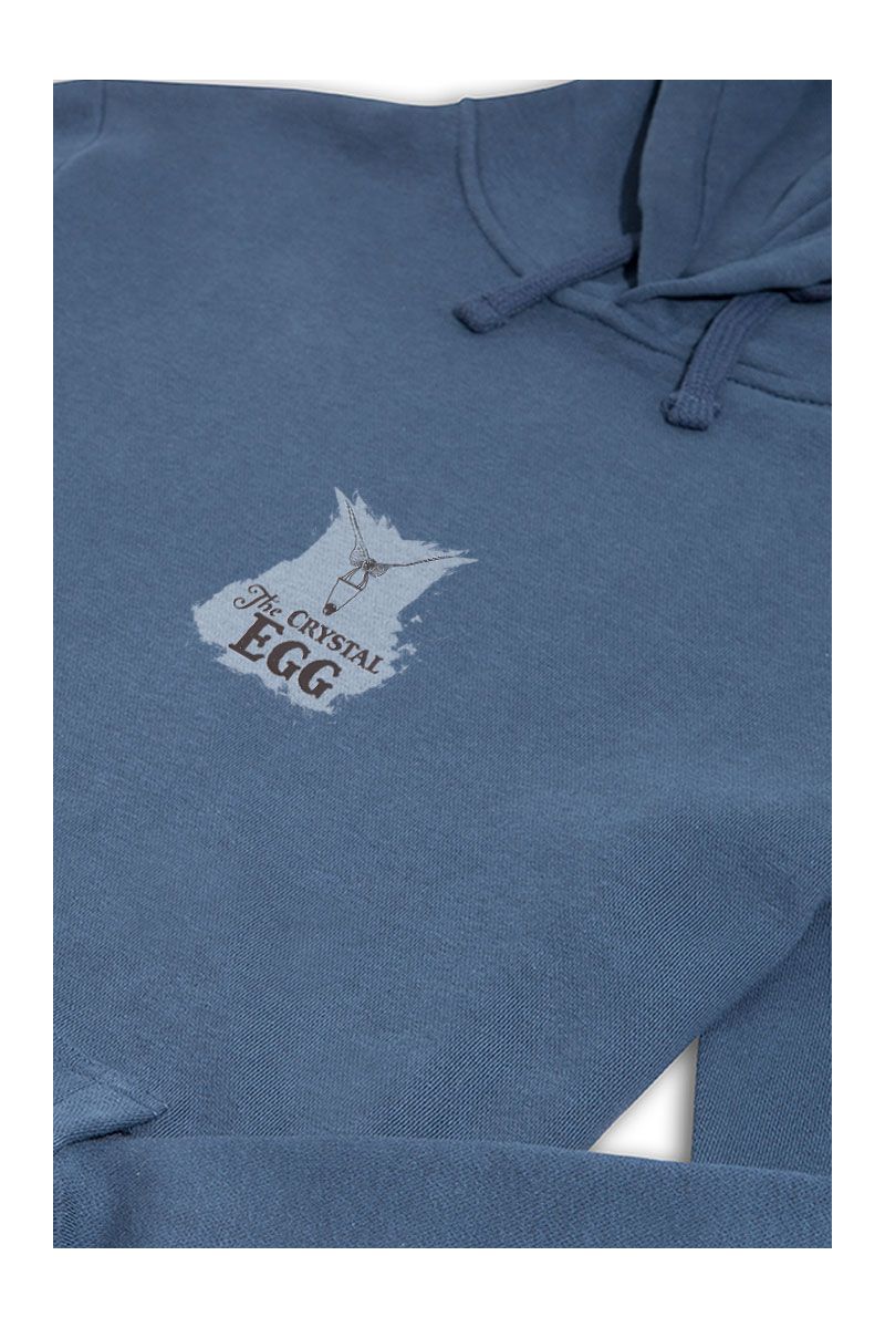 Navy Premium Cotton The Crystal Egg Design Pullover Hoodie