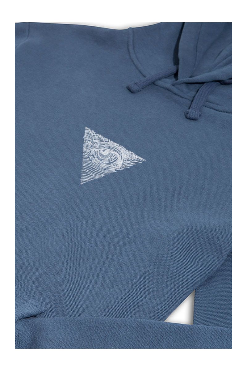 Navy Premium Cotton Eye Design Pullover Hoodie