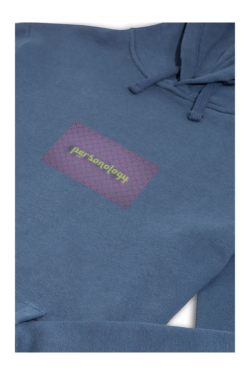 Navy Premium Cotton Open Sessame Design Pullover Hoodie