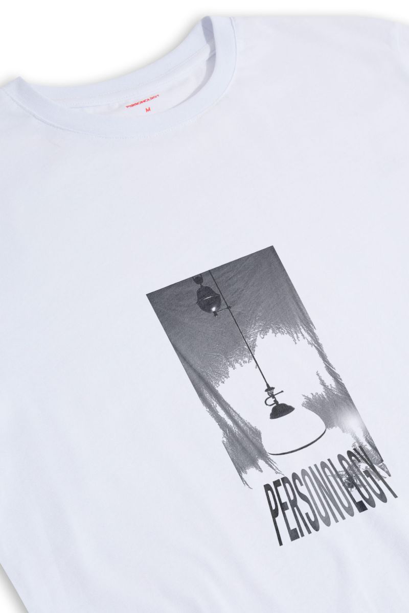 White Soft Fabric Light of Personology Design Short Sleeve Tee