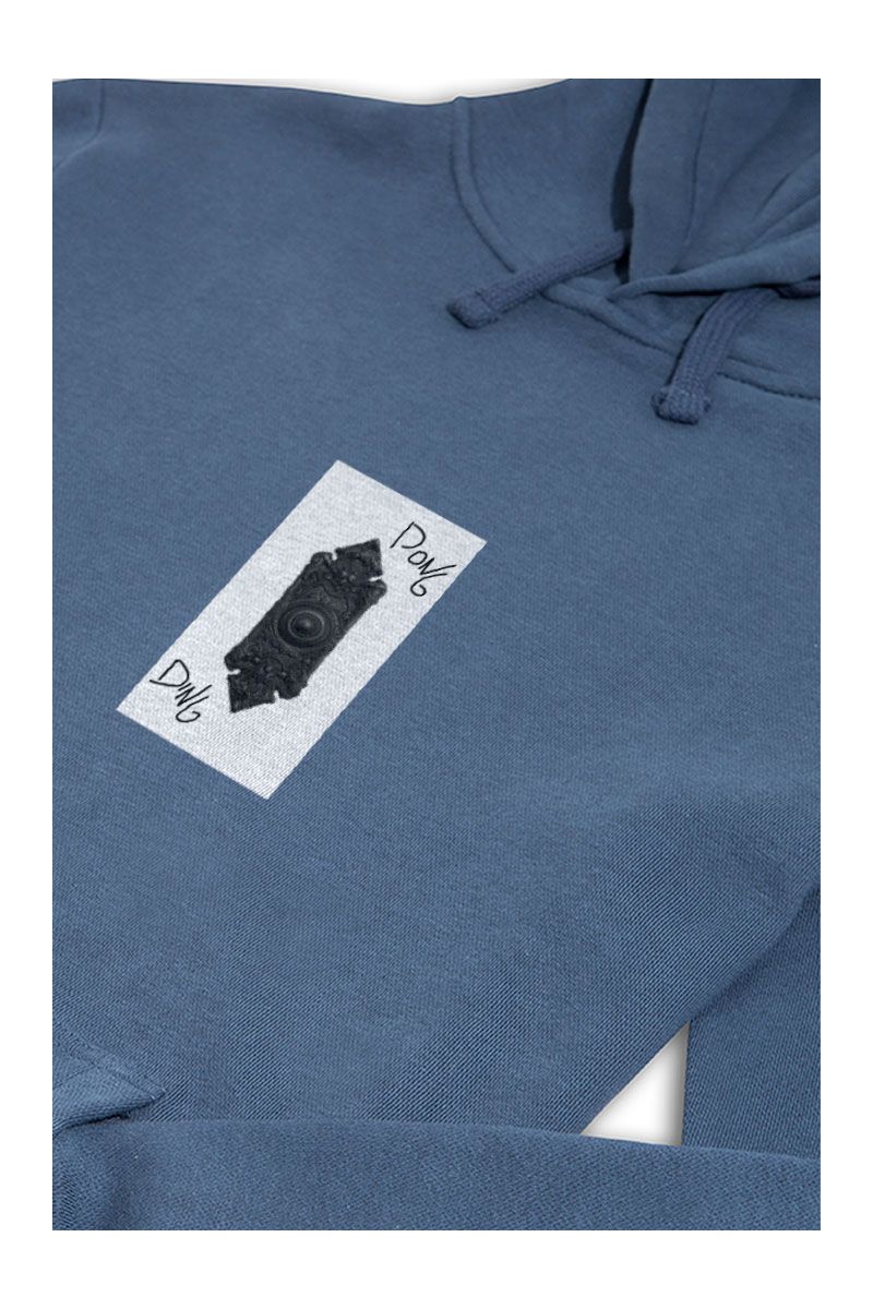 Navy Premium Cotton Ding Dong Design Pullover Hoodie