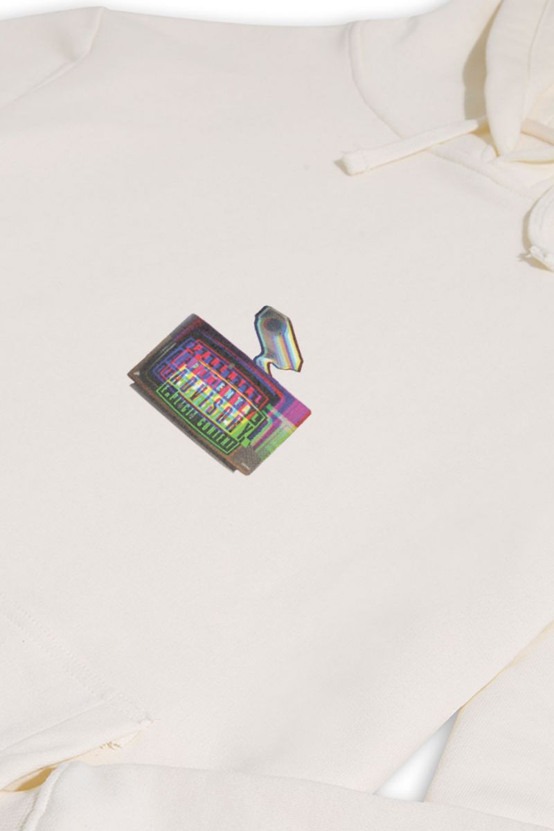 Ecru Premium Cotton 18+ Design Pullover Hoodie