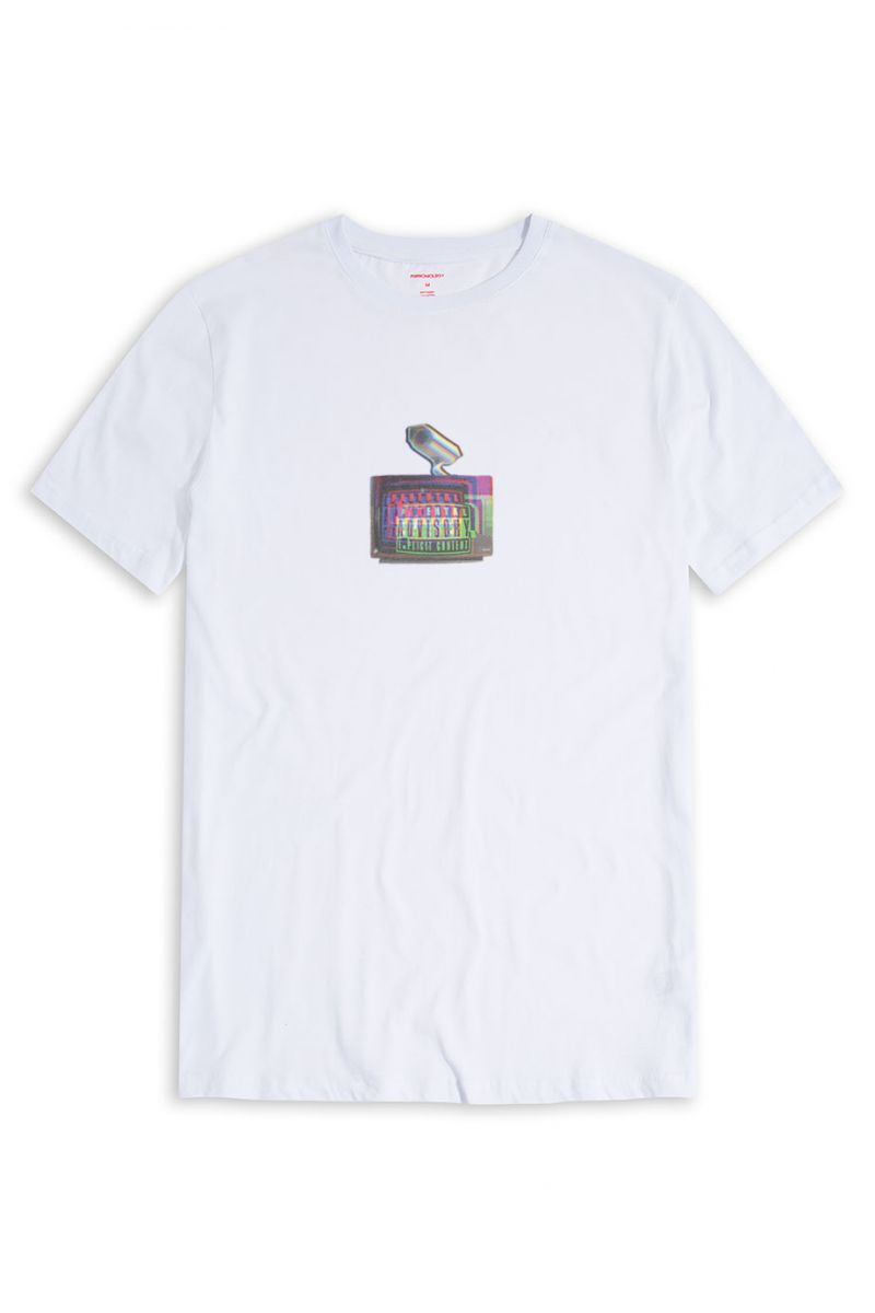 White Soft Fabric 18+ Design Short Sleeve Tee