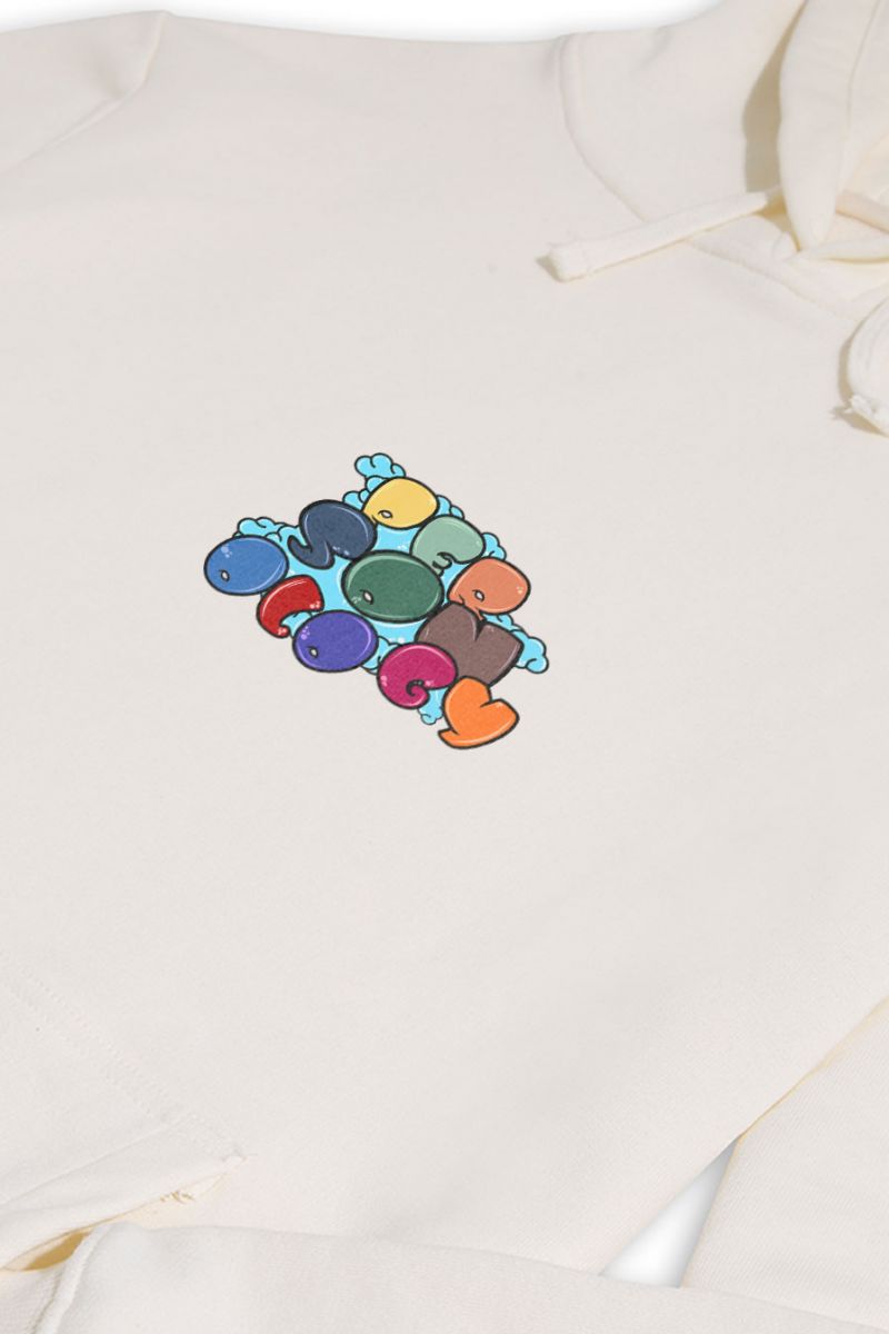 Ecru Premium Cotton Personology Design Pullover Hoodie