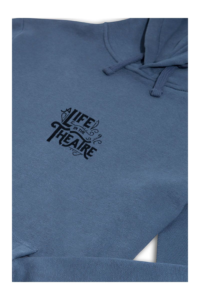 Navy Premium Cotton A Life in the Theater Design Pullover Hoodie