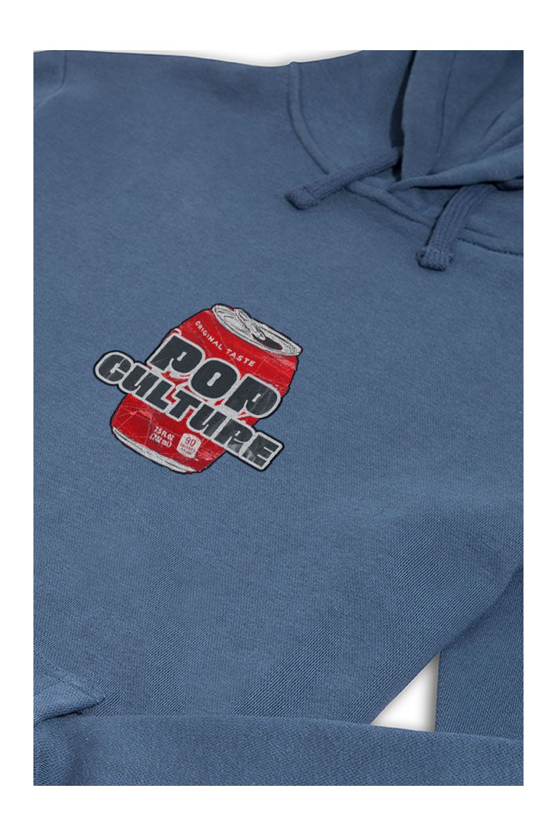 Navy Premium Cotton Pop Culture Design Pullover Hoodie