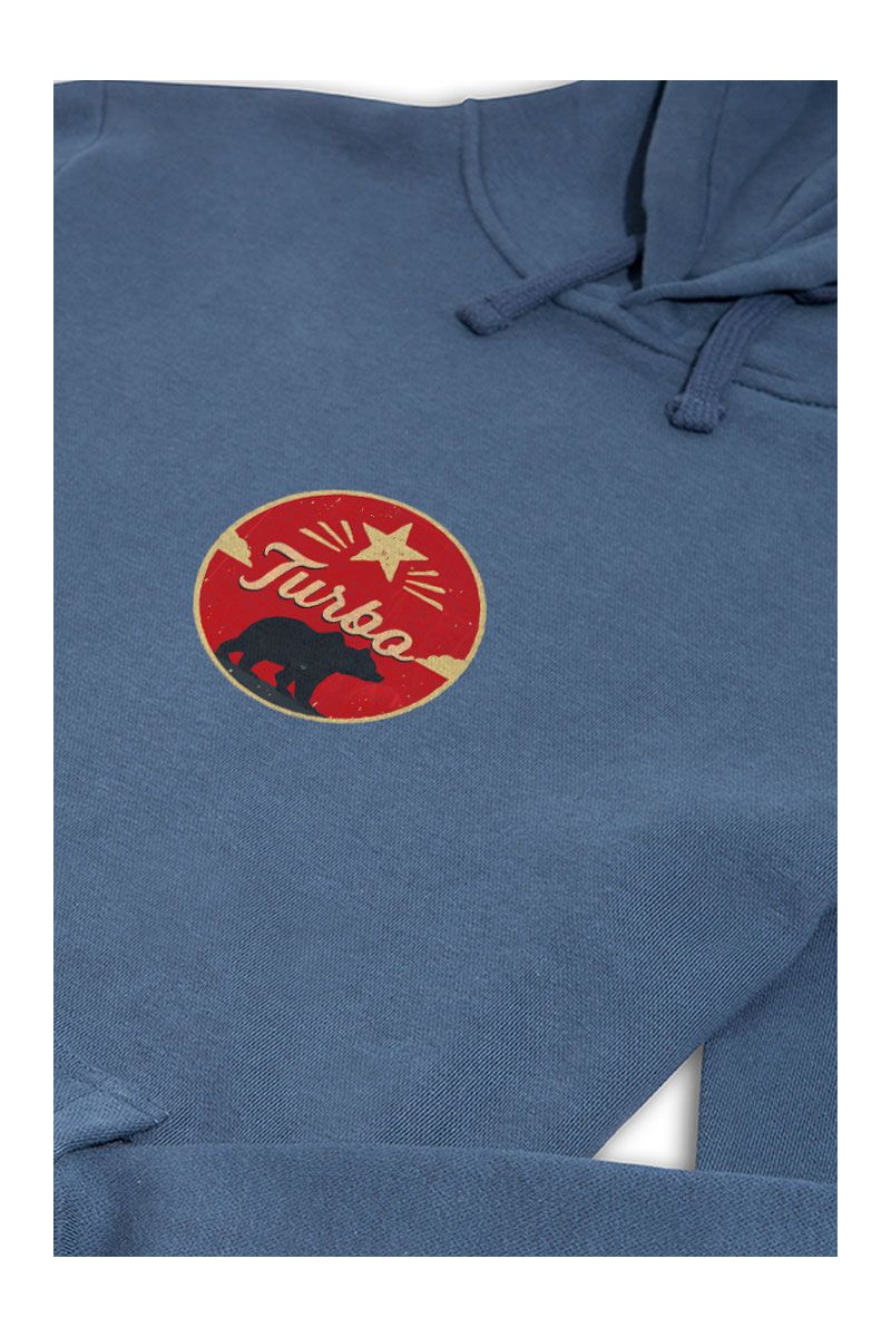 Navy Premium Cotton Turbo Design Pullover Hoodie
