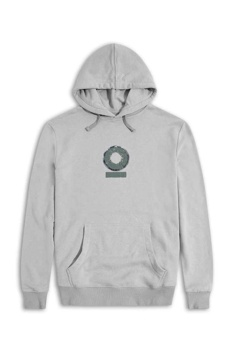 Grey Premium Cotton Personology Design Pullover Hoodie