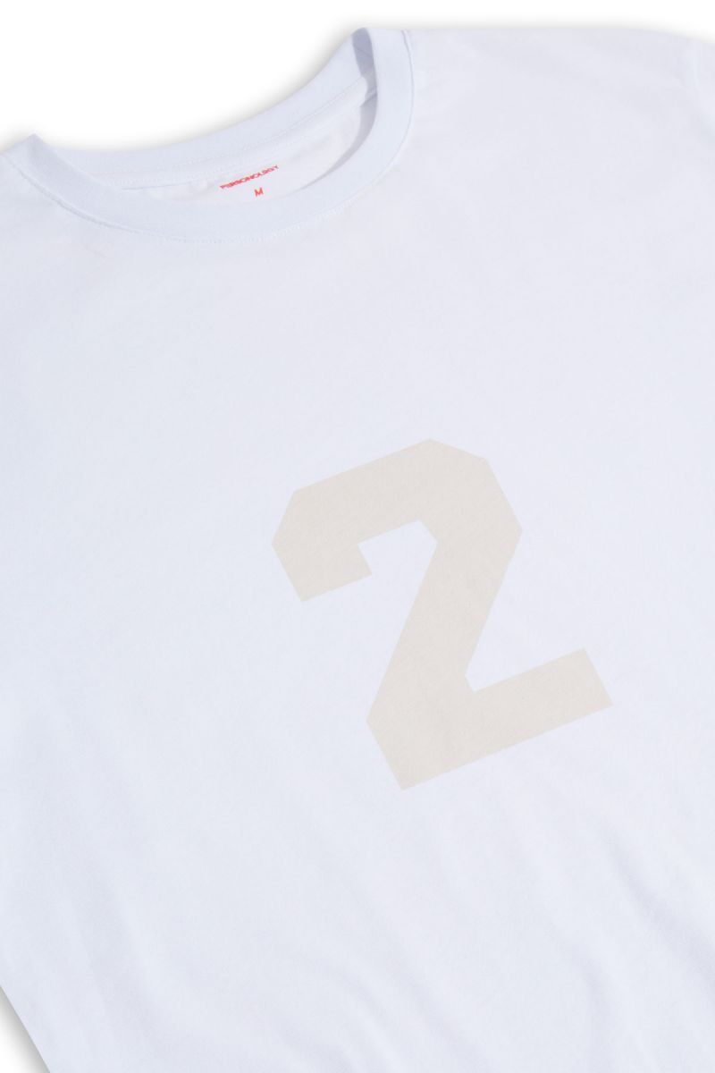 White Soft Fabric Steve Tee 2 Design Short Sleeve Tee