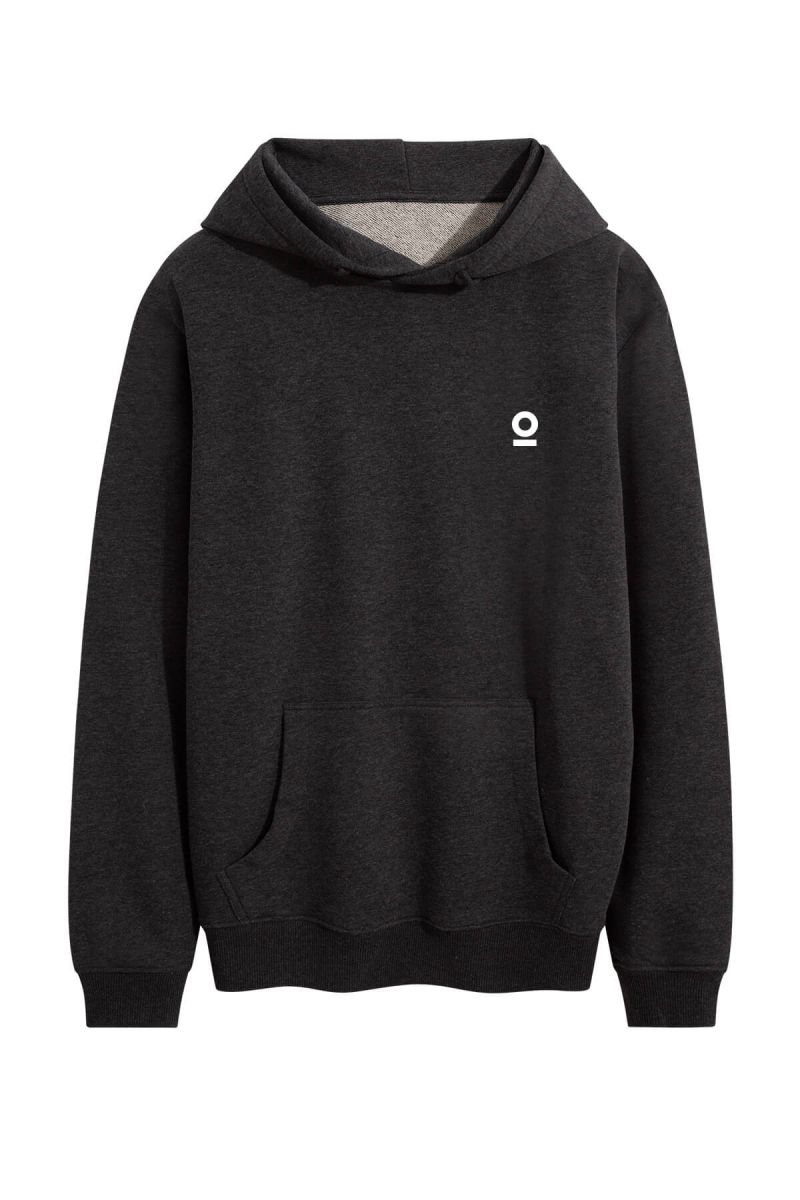 Dark Grey Premium Cotton Personology Design Pullover Hoodie