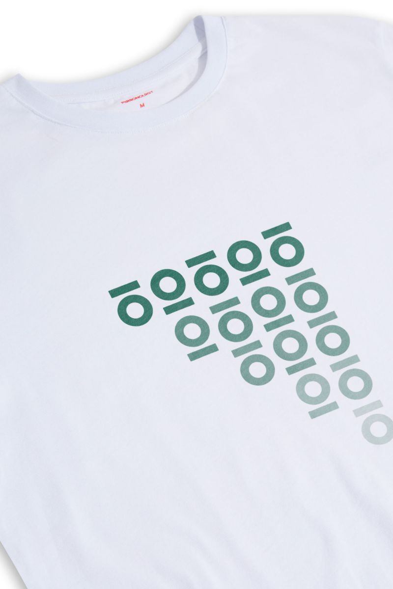White Soft Fabric Personology Design Short Sleeve Tee