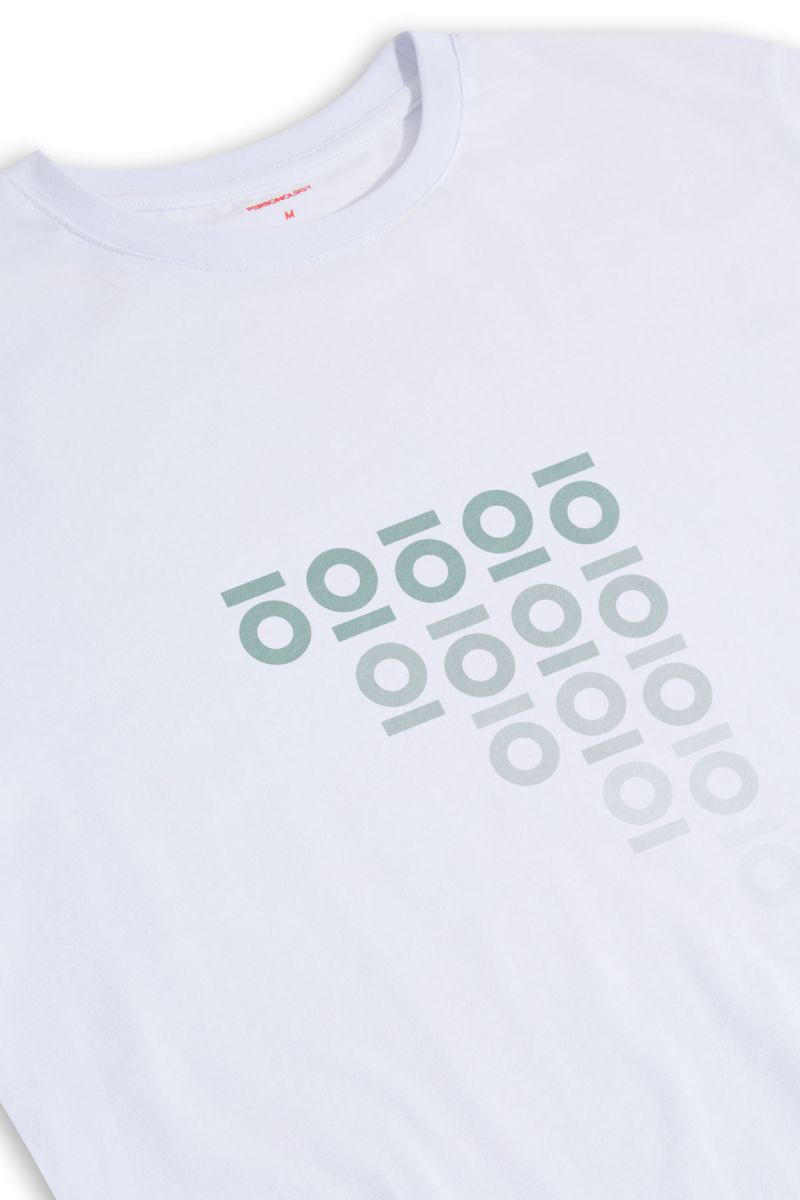 White Soft Fabric Personology Design Short Sleeve Tee