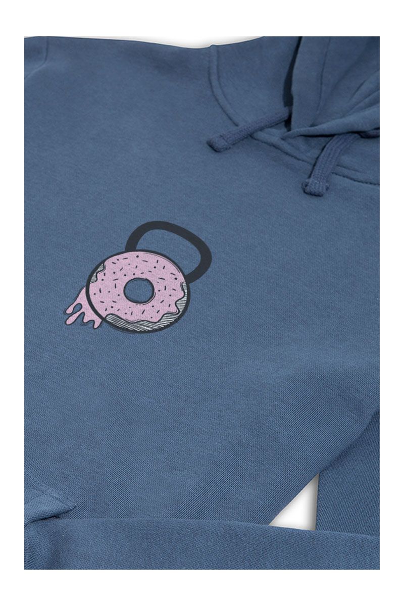 Navy Premium Cotton Caterbely Design Pullover Hoodie