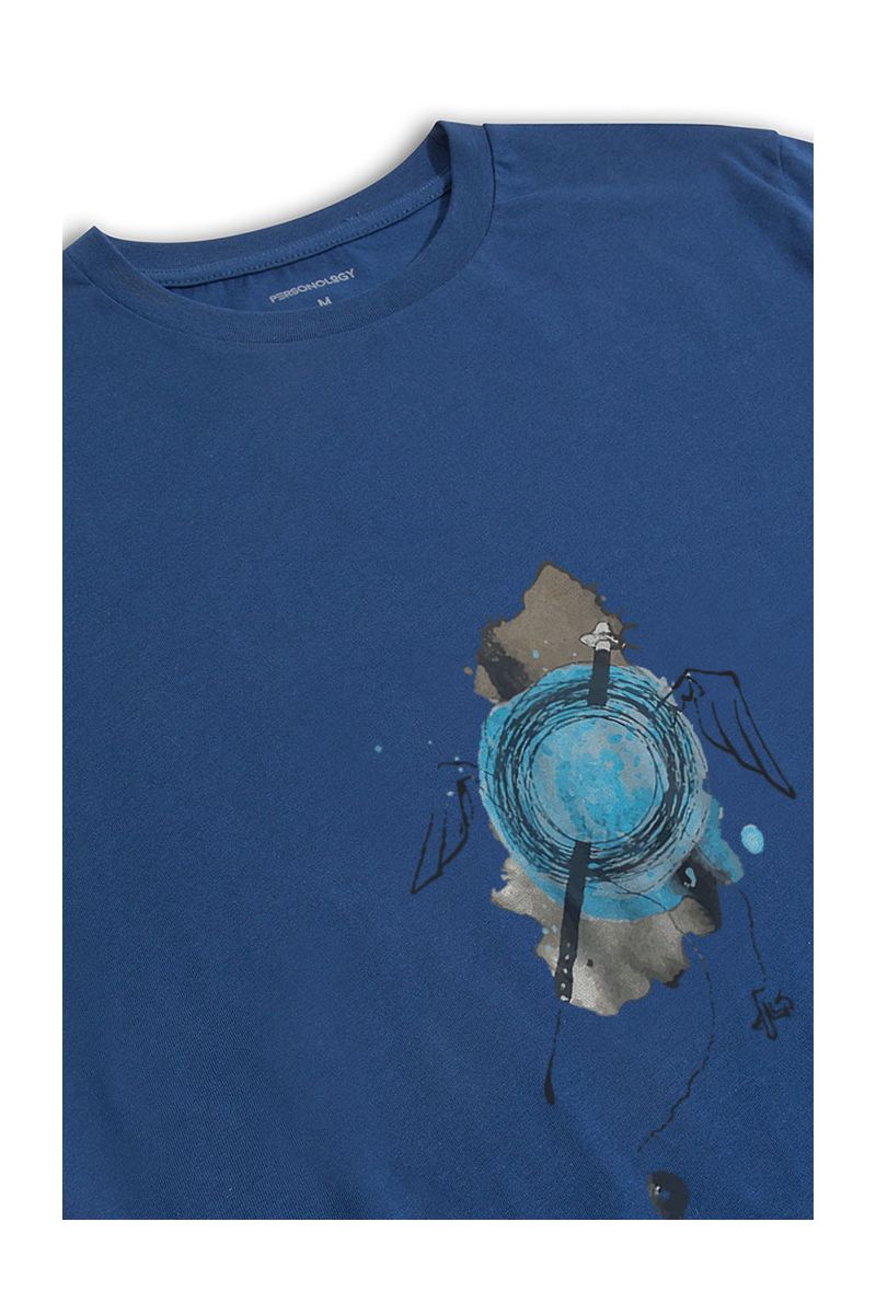Navy Soft Fabric Neyz Design Short Sleeve Tee