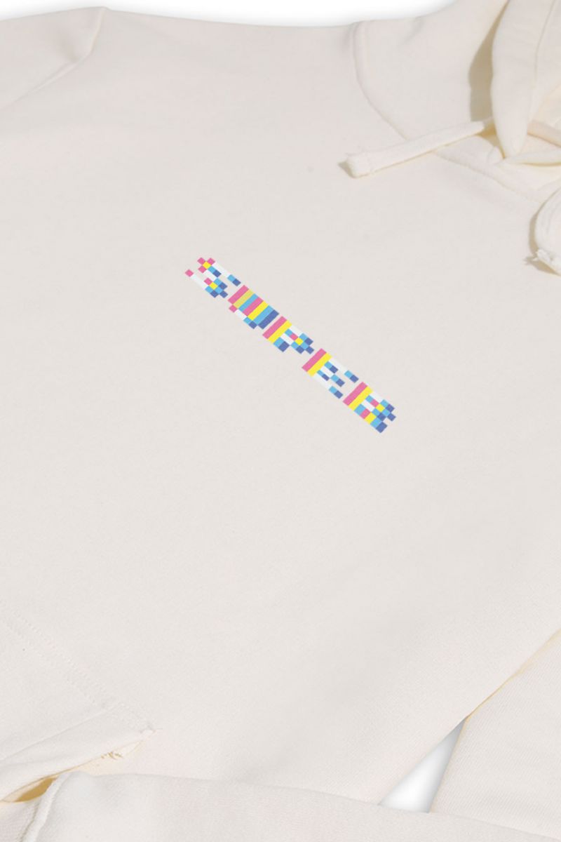 Ecru Premium Cotton Superior Design Pullover Hoodie