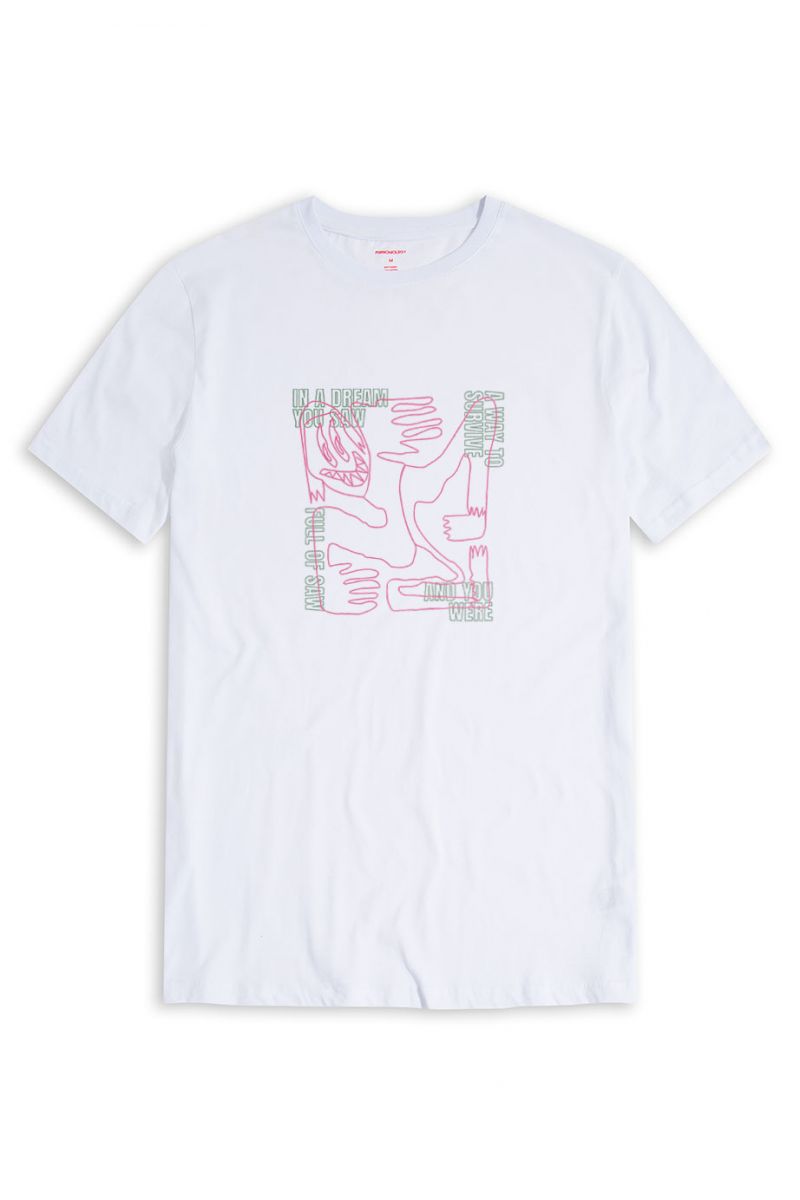 White Soft Fabric Your Dream Design Short Sleeve Tee