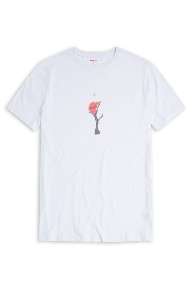 White Soft Fabric Dream Tee Design Short Sleeve Tee