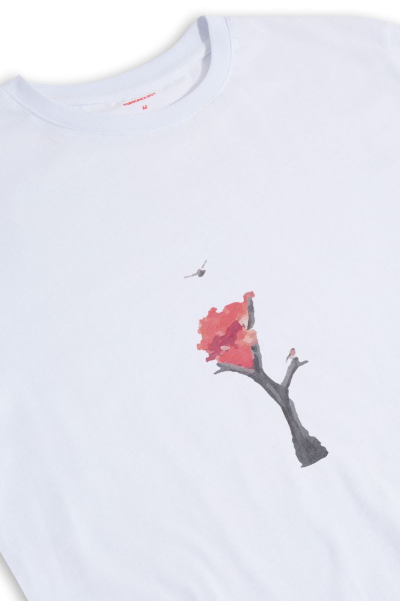 White Soft Fabric Dream Tee Design Short Sleeve Tee
