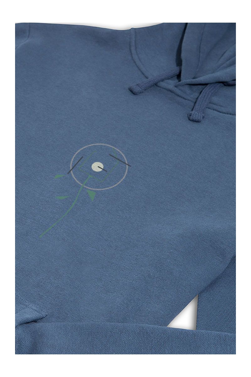 Navy Premium Cotton Freedom Design Pullover Hoodie
