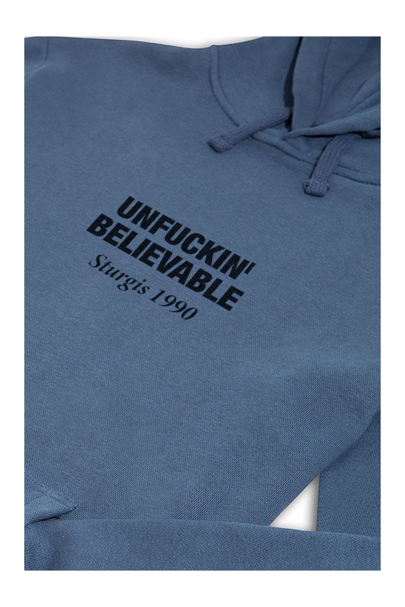 Navy Premium Cotton Unfuckin' believable Design Pullover Hoodie