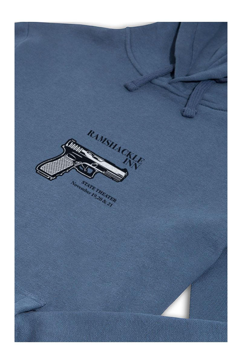 Navy Premium Cotton ramshackle inn Design Pullover Hoodie