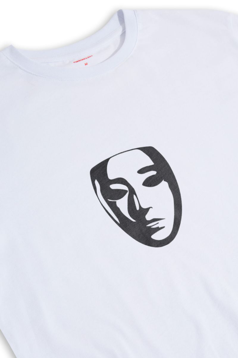 White Soft Fabric Bodys Design Short Sleeve Tee
