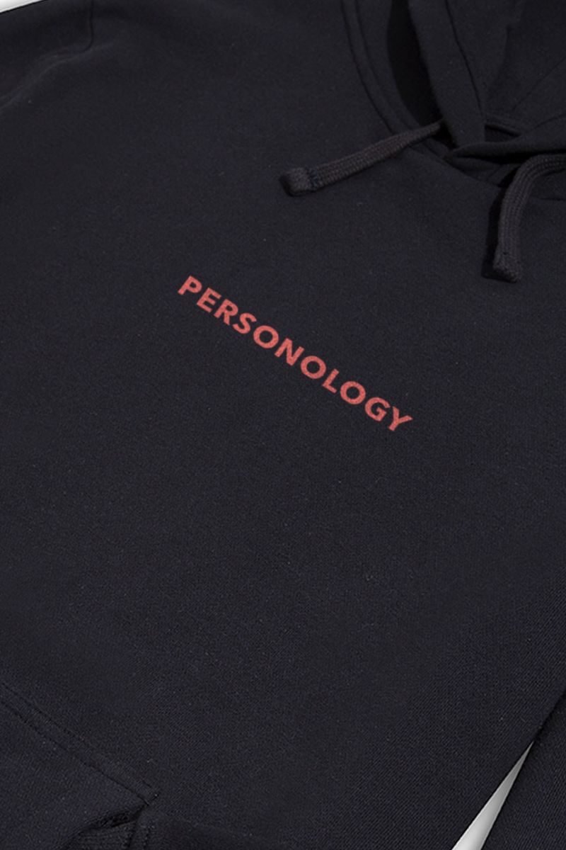 Black Premium Cotton Sacrifice Design Pullover Hoodie