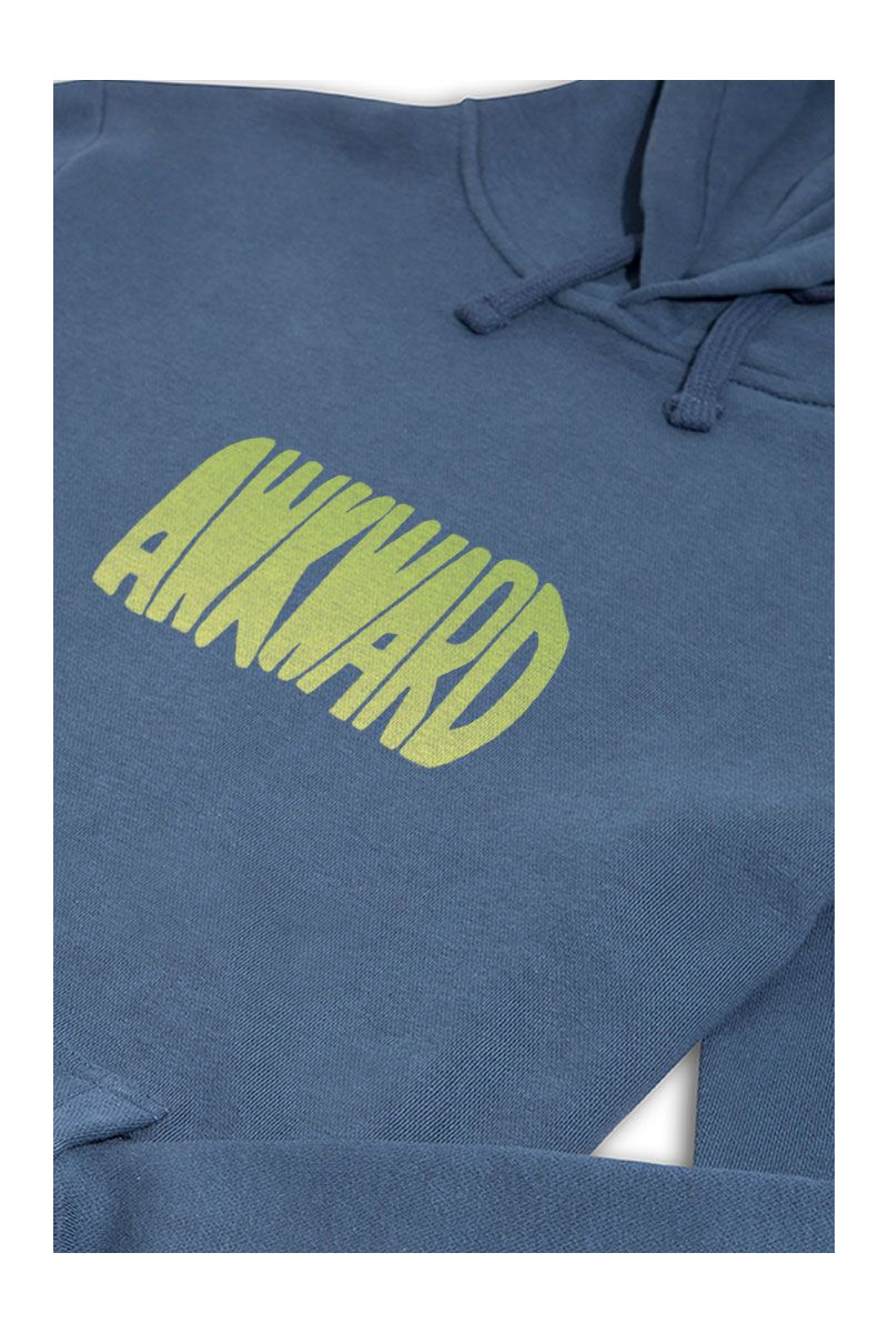 Navy Premium Cotton Awkward Design Pullover Hoodie