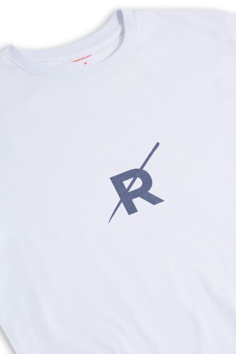 White Soft Fabric  Design Short Sleeve Tee